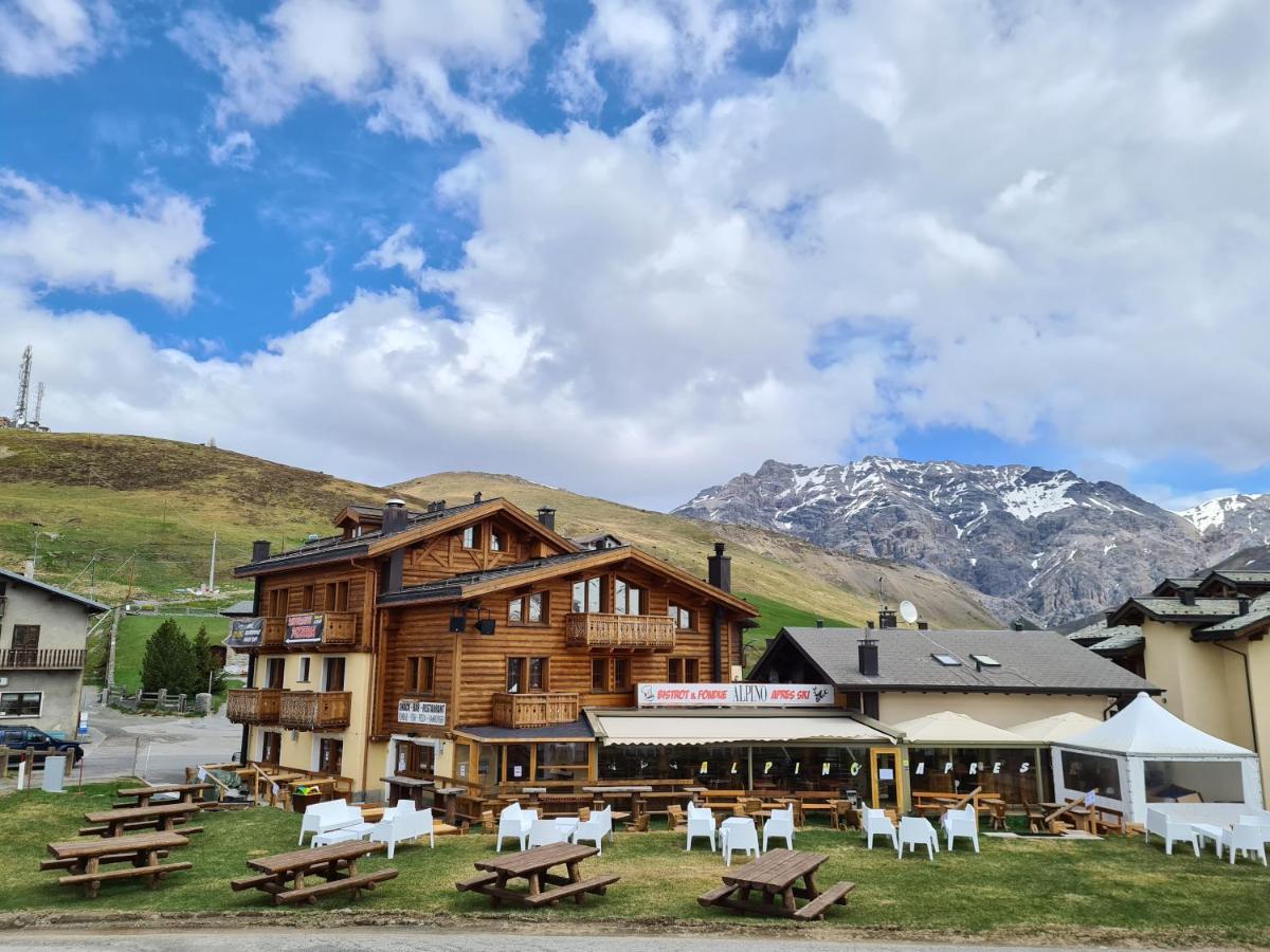 Alpino Lodge Bivio Ливиньо Экстерьер фото